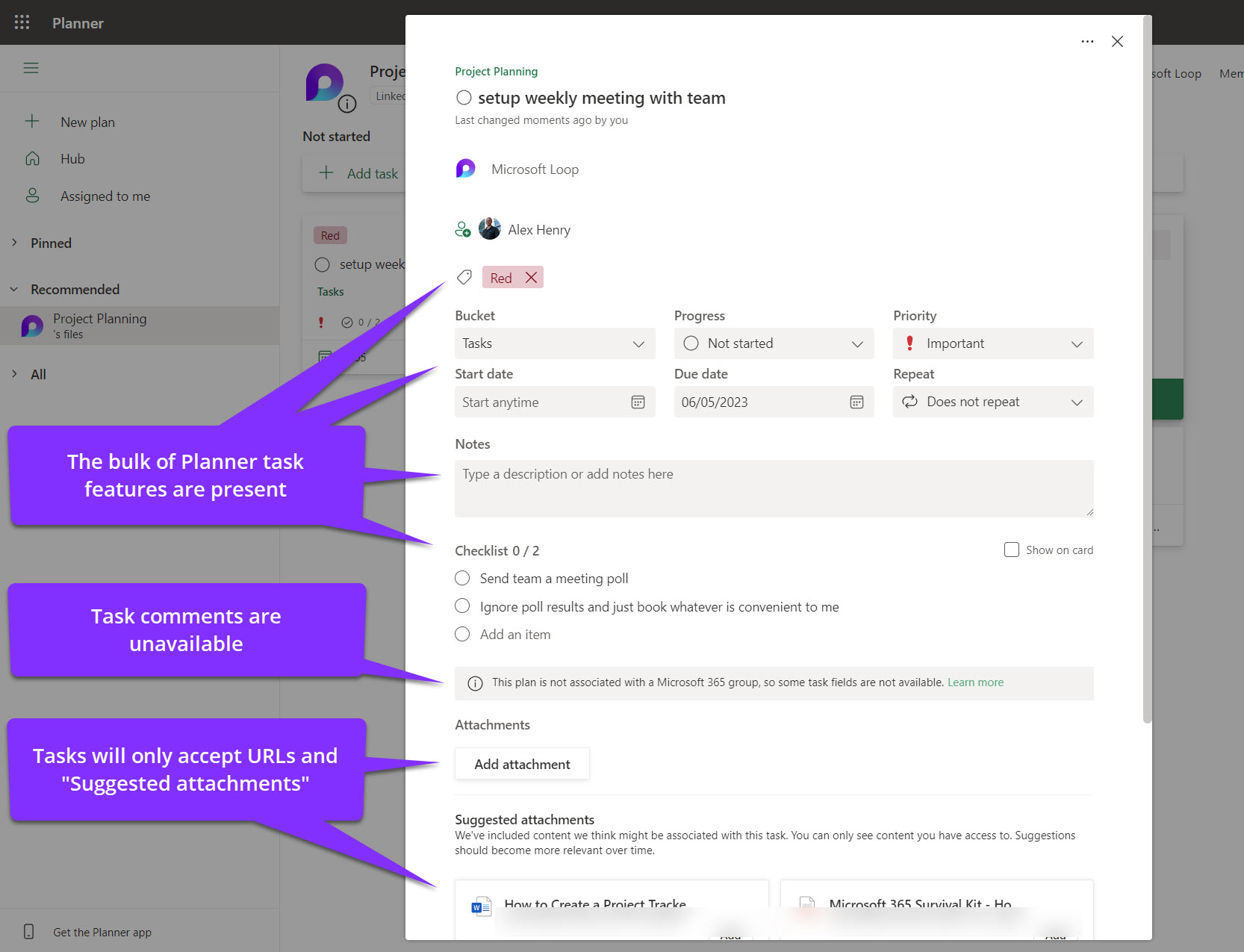 Creating Private Planner Boards with Microsoft Loop